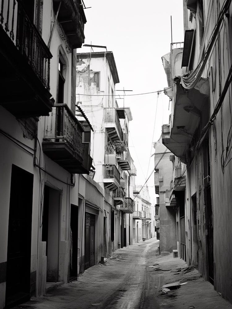 Gaeta, Italy, Black And White Photography 3