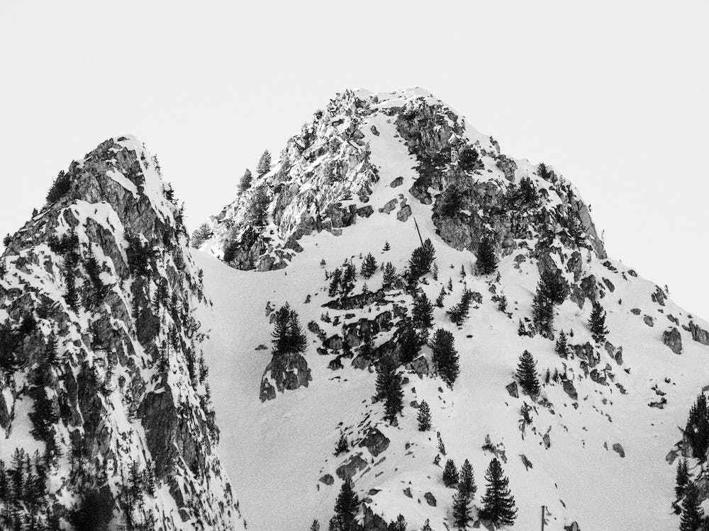 Black And White Mountain 1