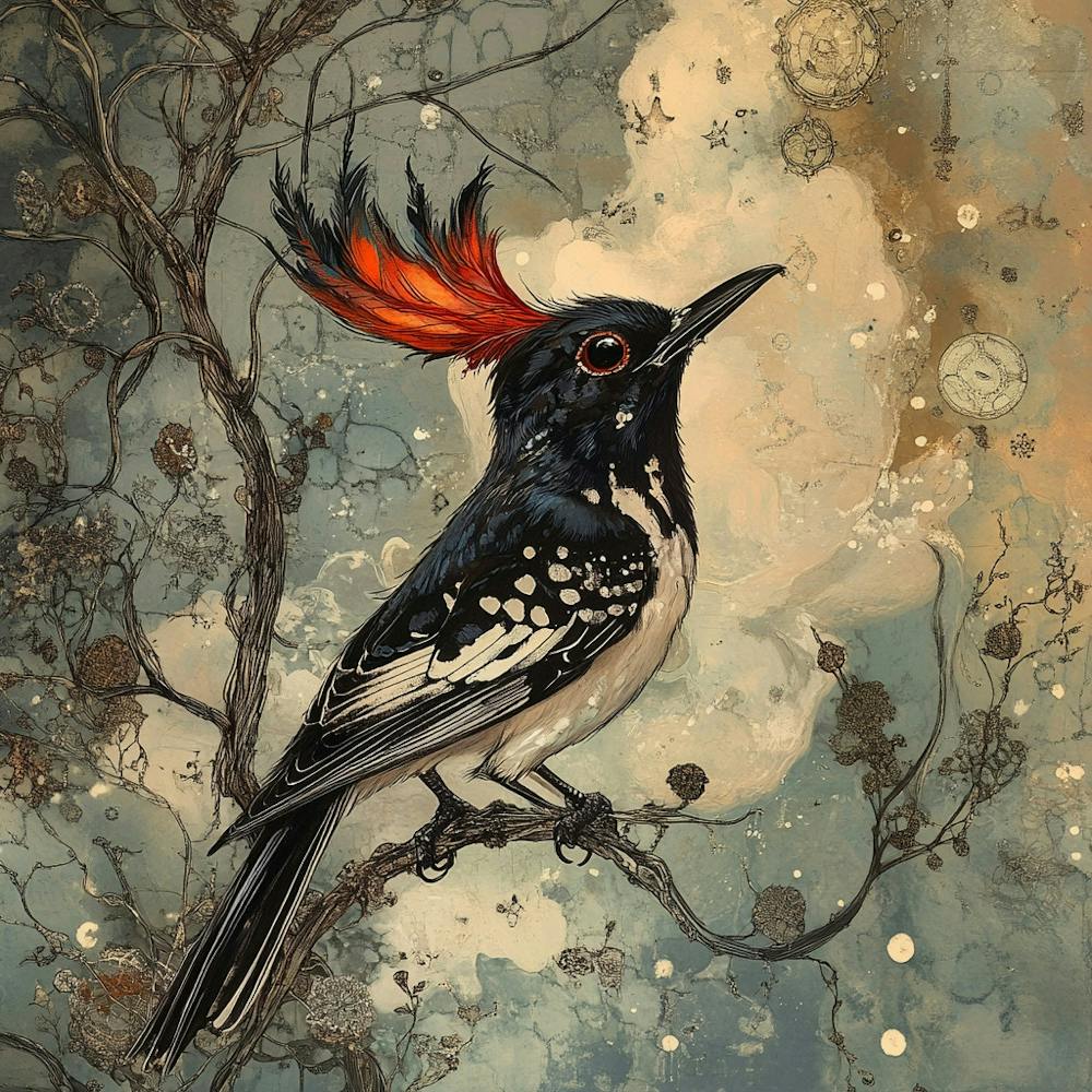 Bird On A Branch 5