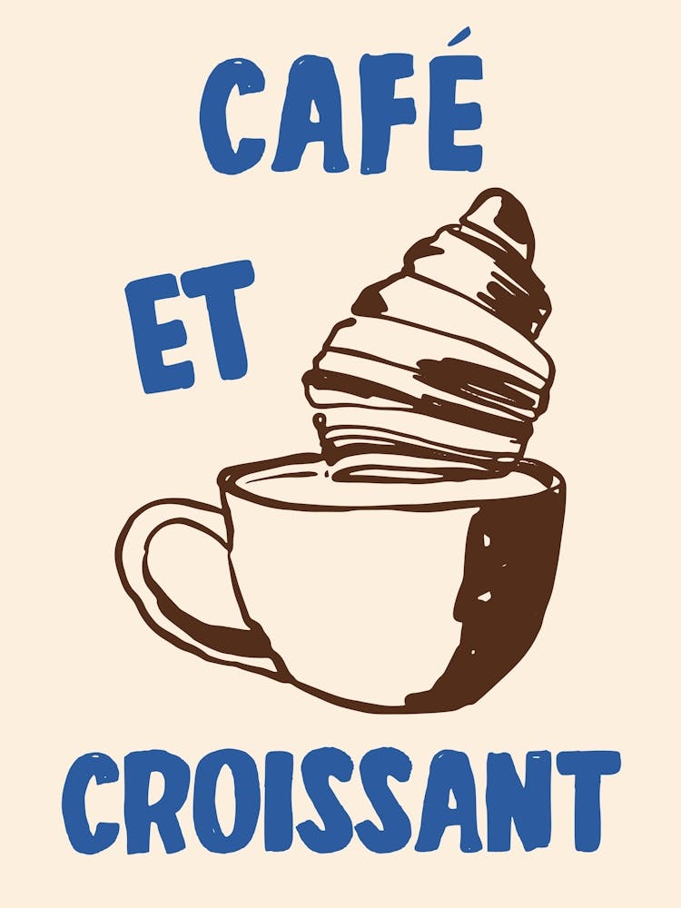 Coffee And Croissant