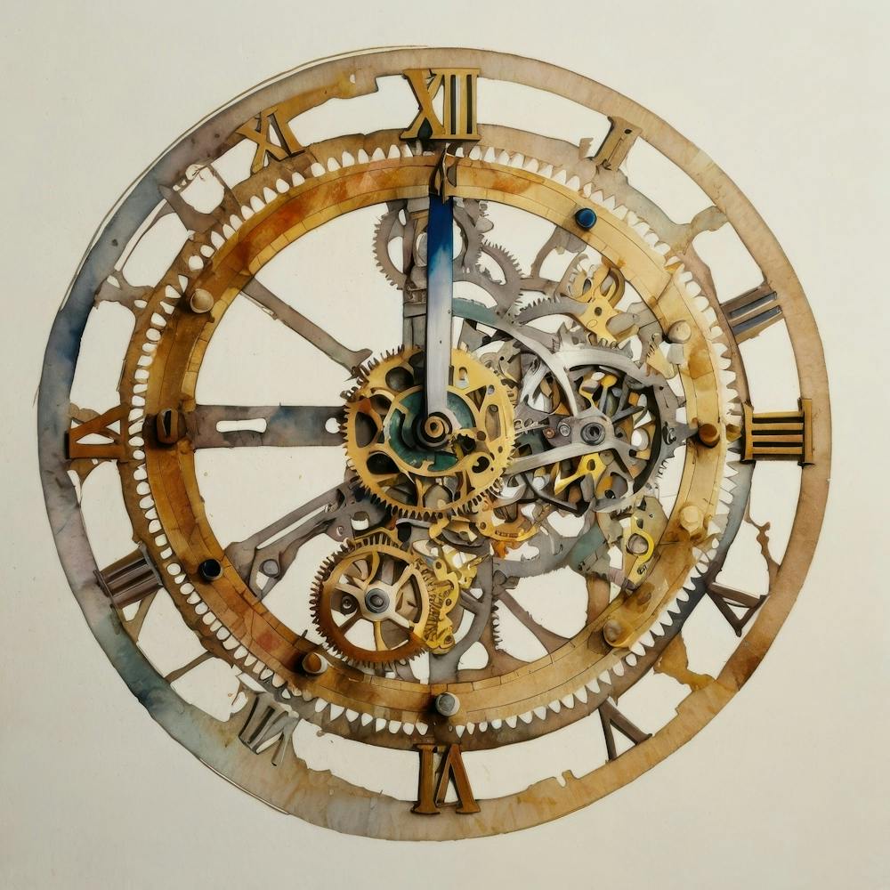 Clock Painting