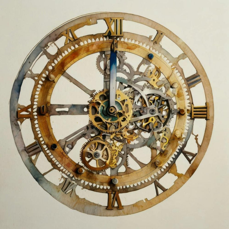 Clock Painting