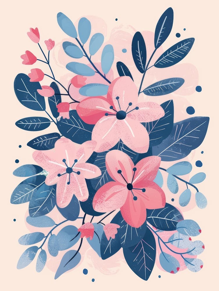Watercolor Flowers 59