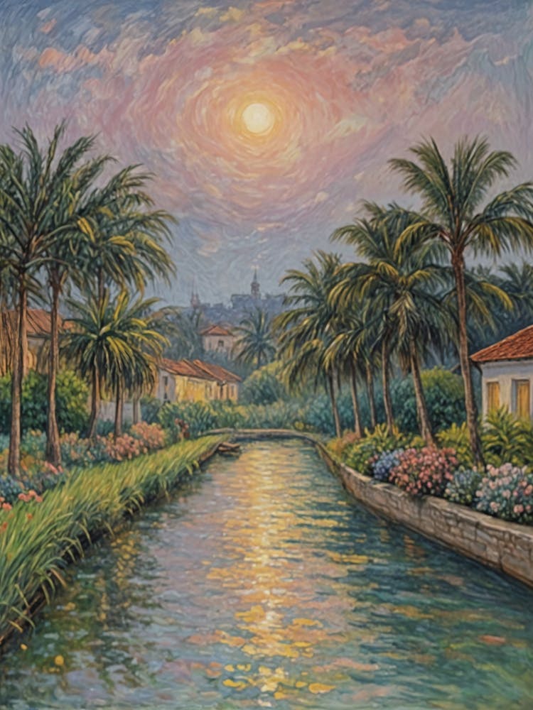 Tropischer Kanal