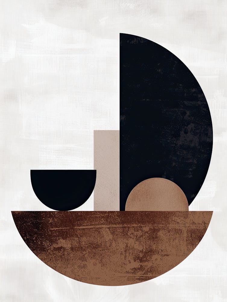 Stone Slices Bauhaus Minimalist