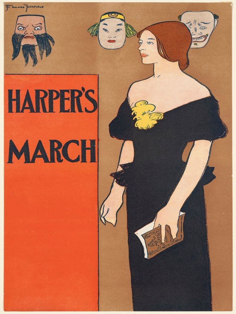 Harper's March, Edward Penfield 1