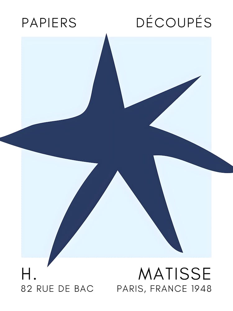 Henri Matisse Starfish