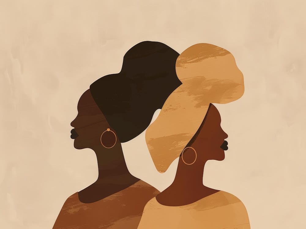 Two African Women 1