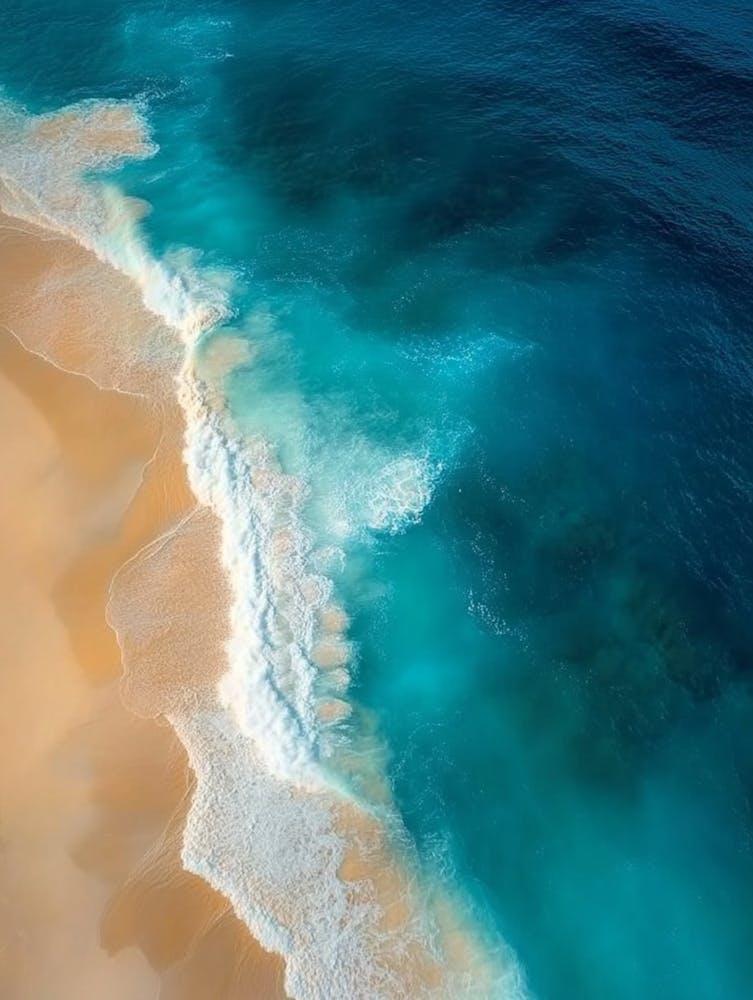 Aerial View Of A Beach 115