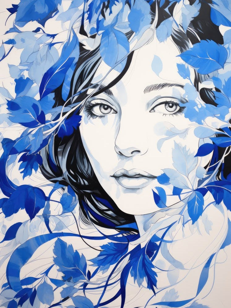 'Blue Leaves' 1