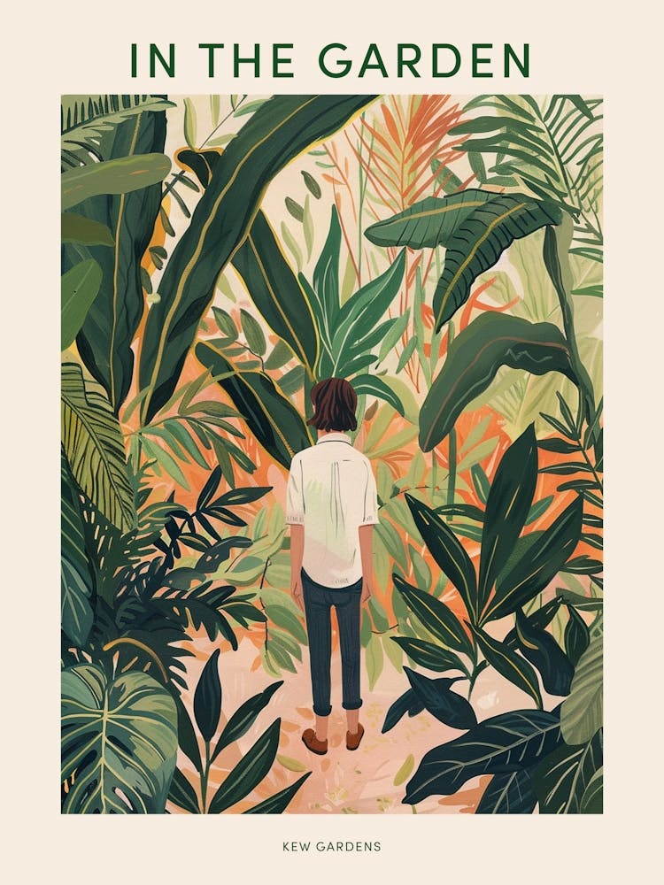 Im Garten Poster Kew Gardens England 11