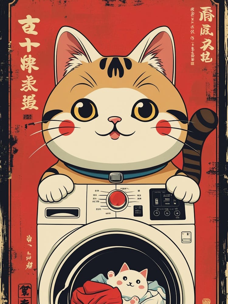 Cat In Washing Machine 19