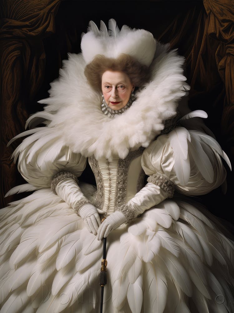 Victorian Queen Portrait