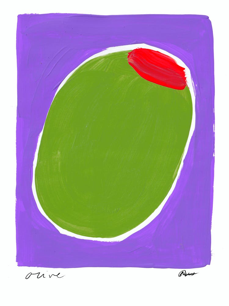 Olive Purple Food