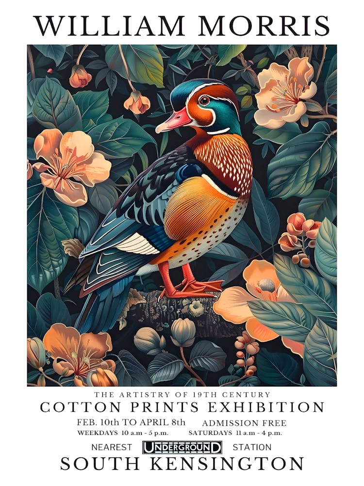 William Morris Cotton Prints Exhibition 58