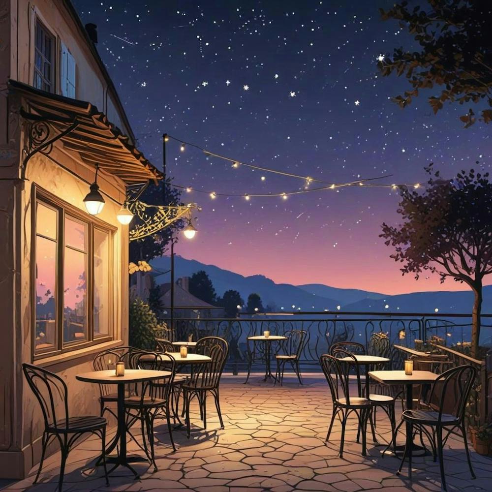 Cafe Terrace At Night (23)