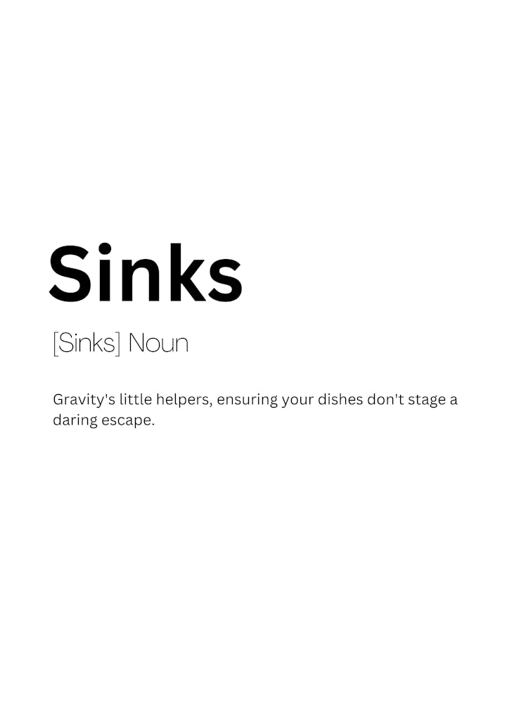 Sinks Definition Meaning