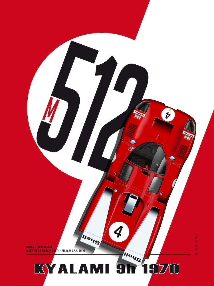 Kyalami 1970, F 512, Ickx, Giunti