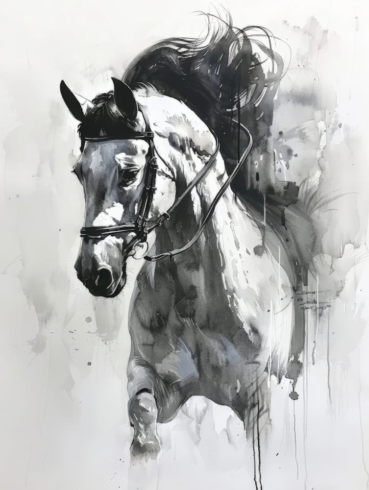 Horse Canvas Print 2