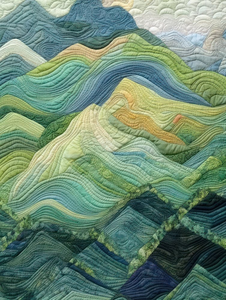 Mountain Landscape Quilt