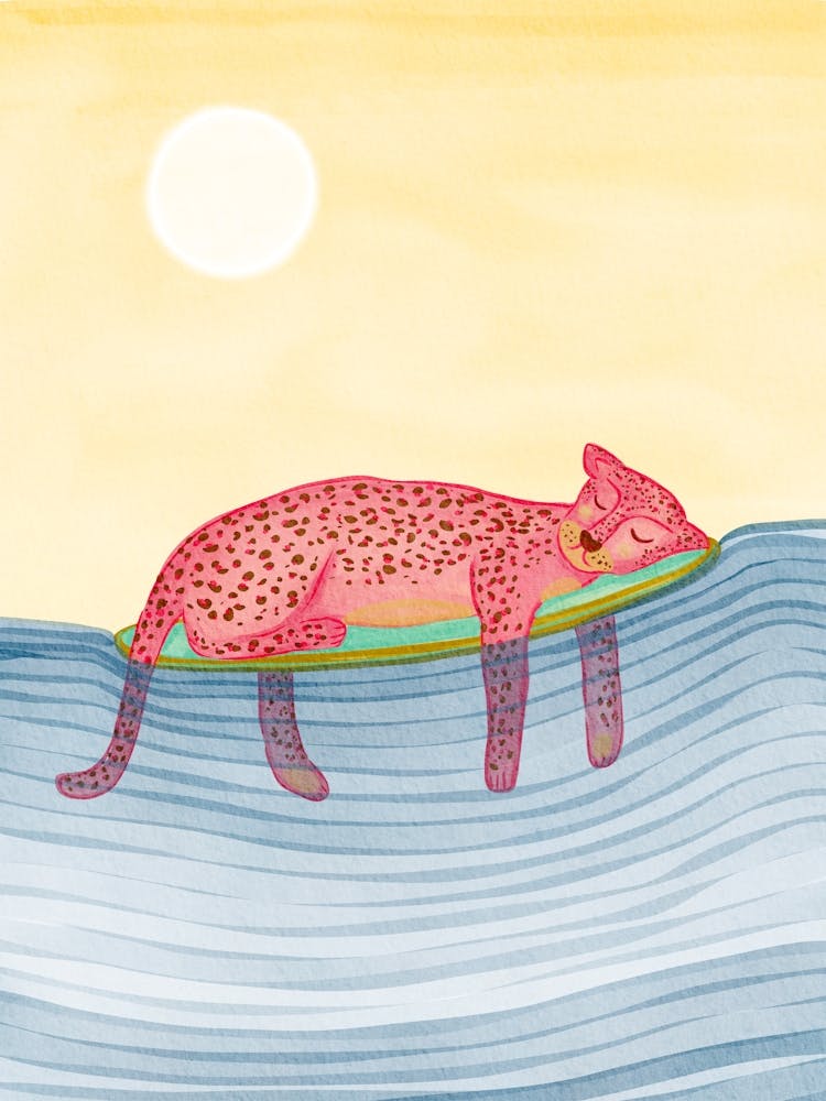 Cheetah surfer