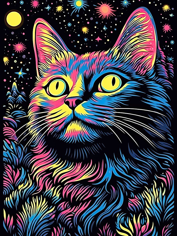 Nebula Pawgressions, Psychedelic Cats series