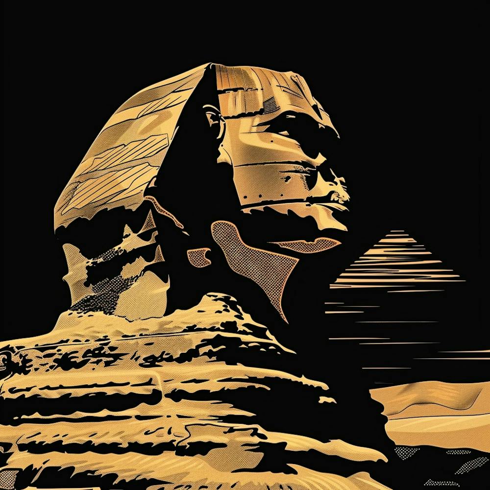 A Sphinx In Giza Minimal Illustration 1719991507 4