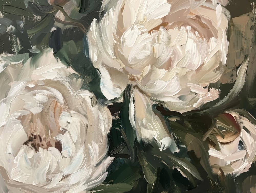 White Peonies 2