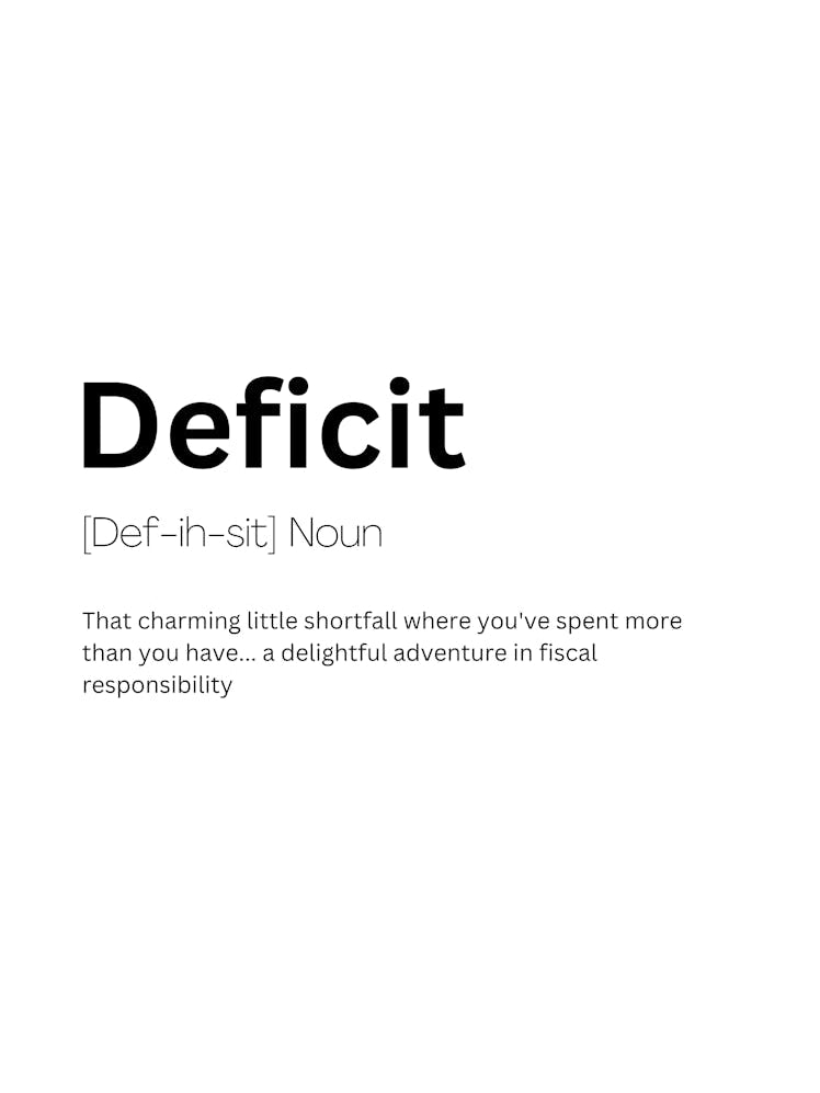 Deficit Definition Meaning
