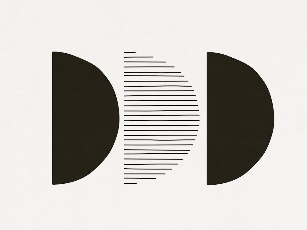 Abstract Black And White - Bw03
