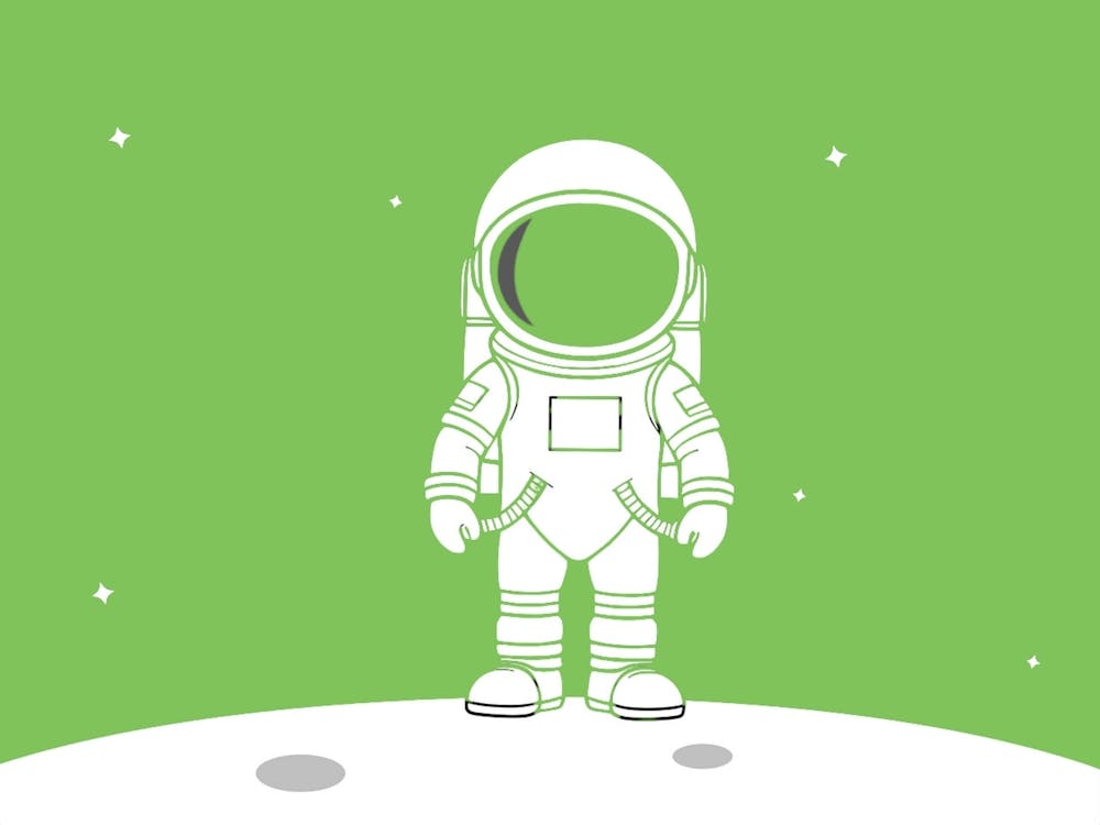 Astronaut On The Moon 1