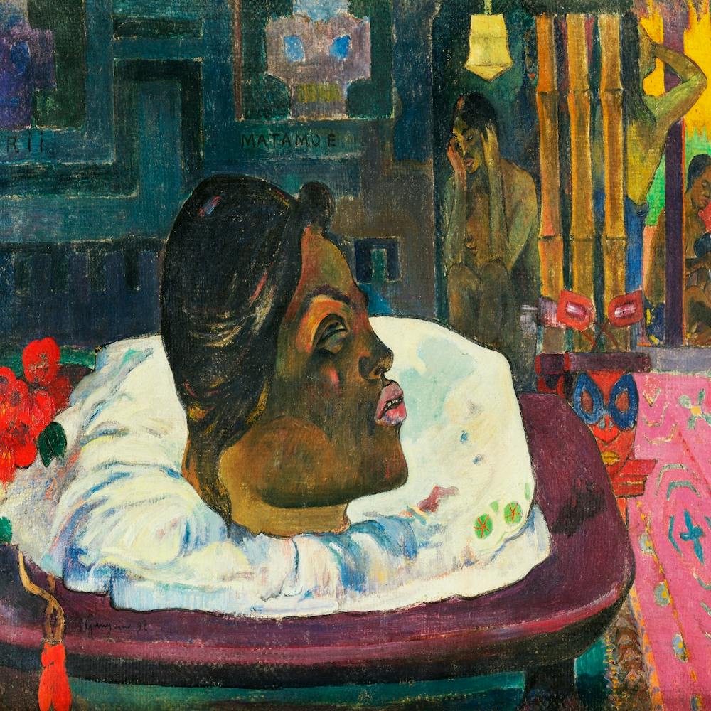 Arii Matamoe by Paul Gauguin