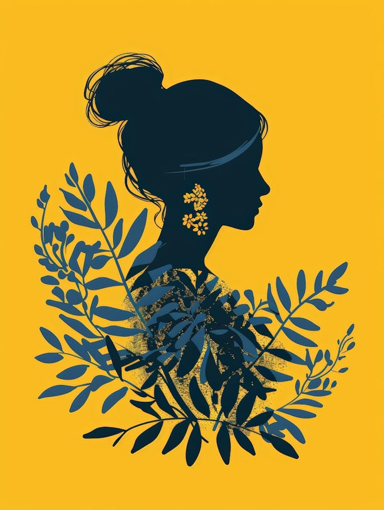 Silhouette Of A Woman 54