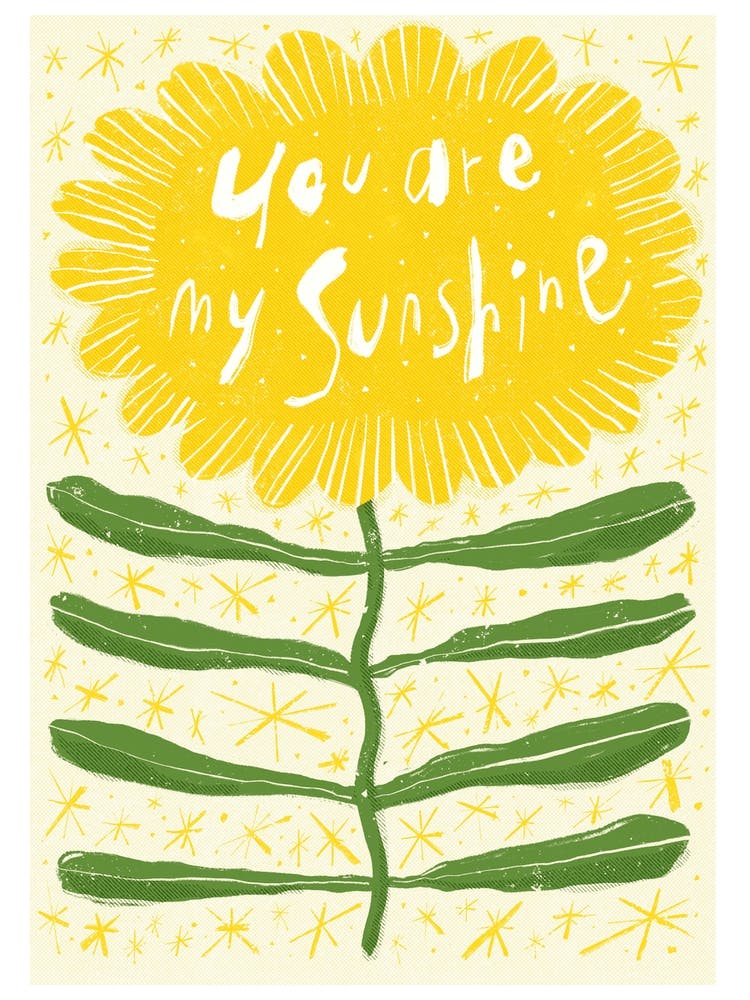 You Are My Sunshine Sunflower