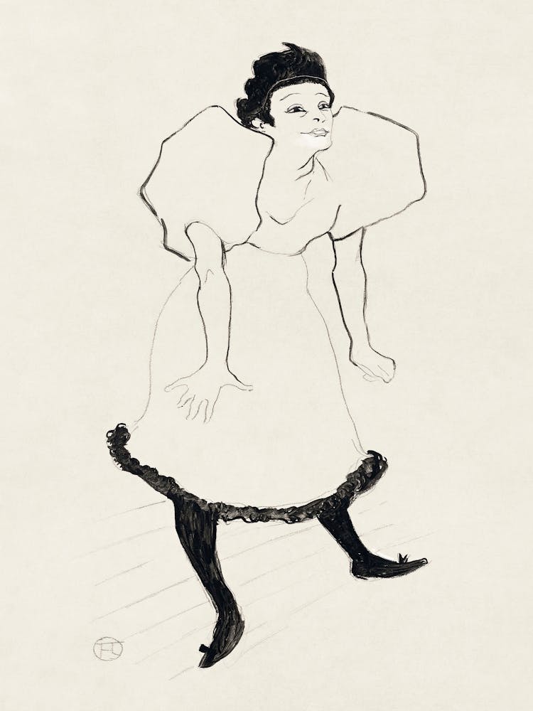 Study (1895), Henri de Toulouse-Lautrec