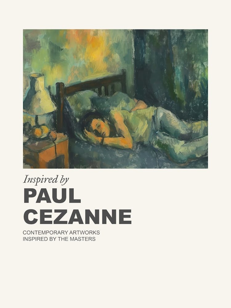 Museum Poster Inspired By Paul Cezanne 2