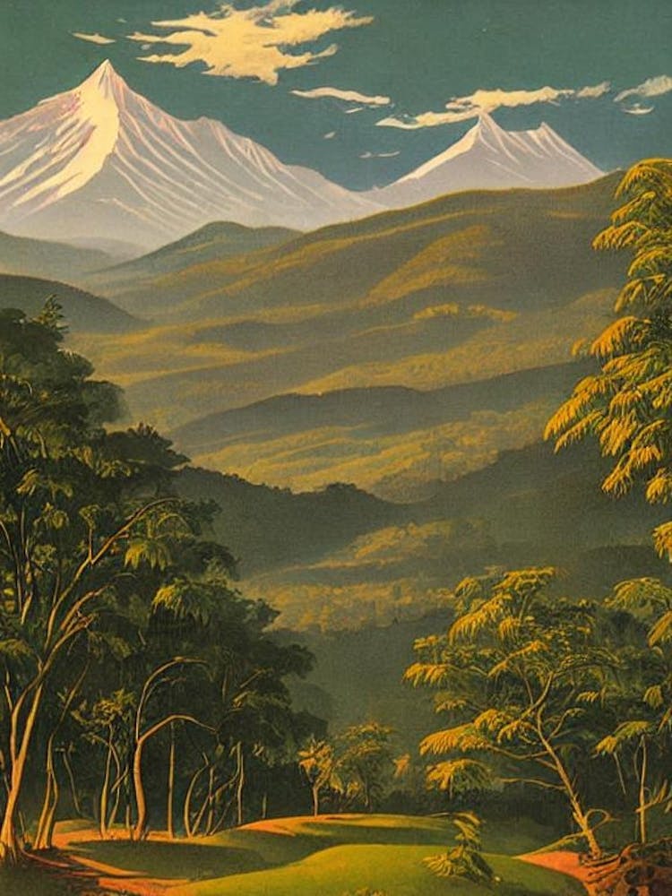 Andasibe Vintage Poster 2 