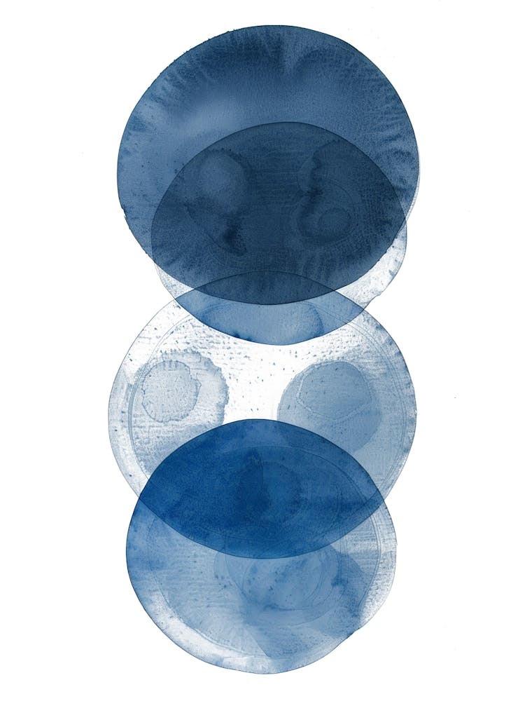 Blue Circles 12