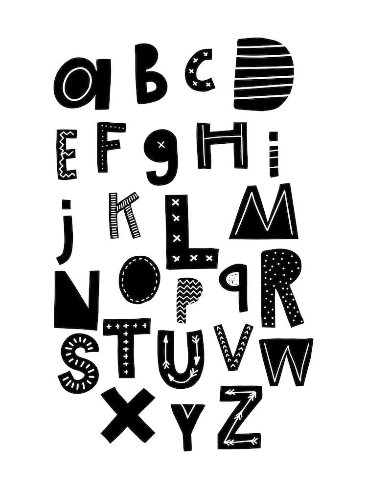 Scandi Alphabet