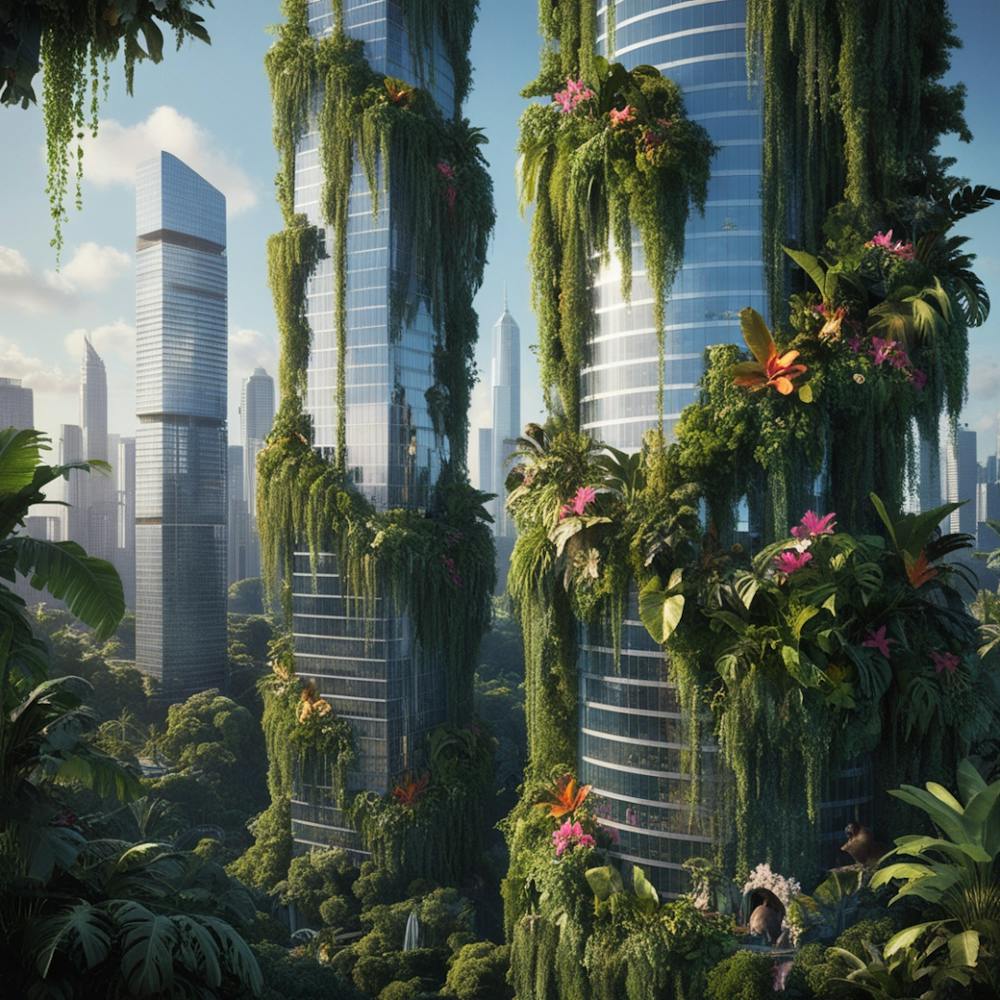 Futuristic Cityscape 1