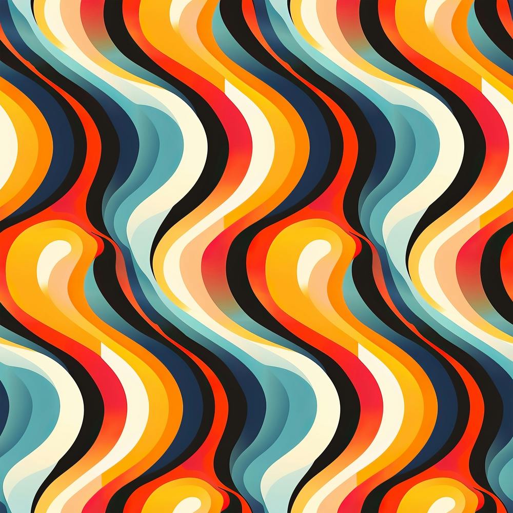 Groovy Vintage Lines