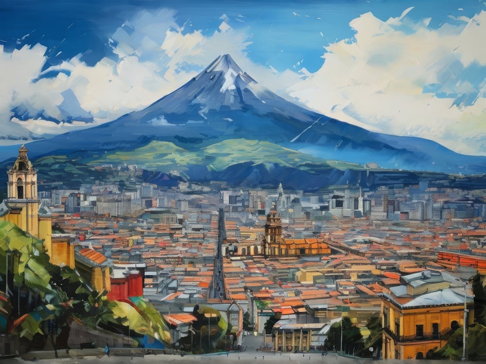 Venezuela Stadtbildkunst