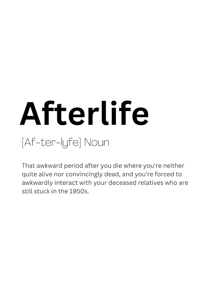 Afterlife Definition Meaning