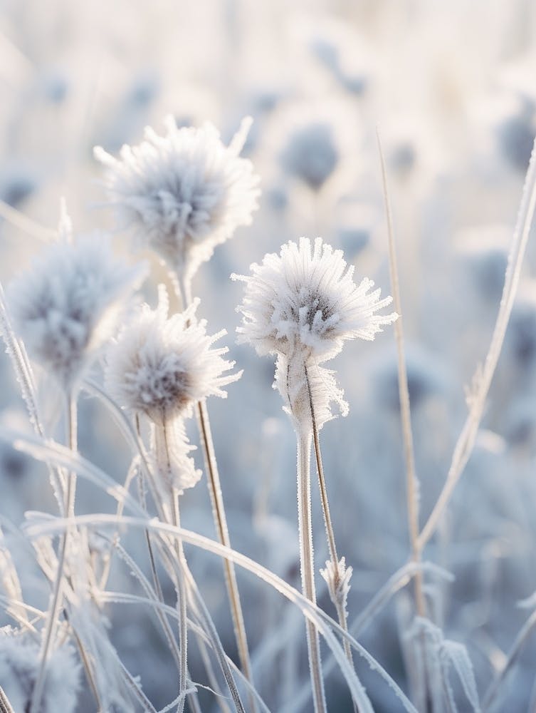 Frosty Botanical Everlasting Flower 1
