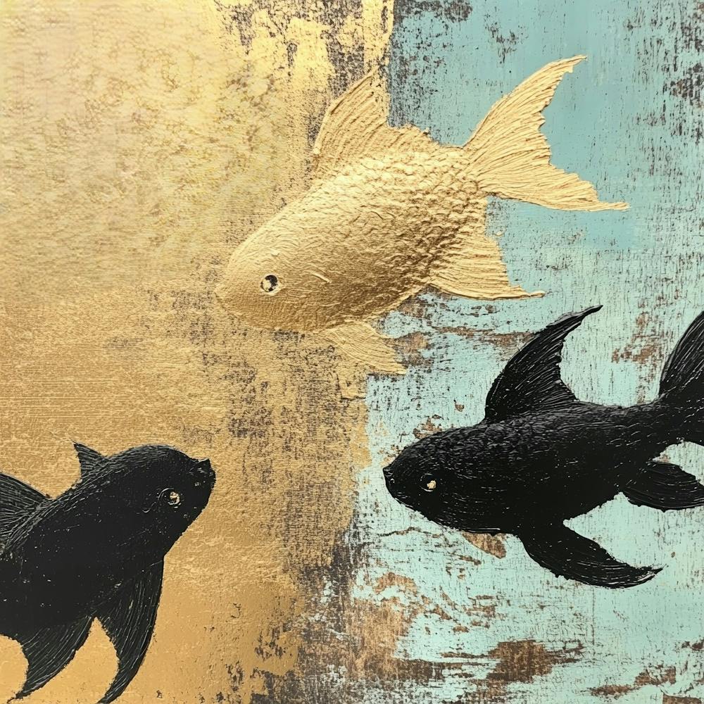 Gold Fish Art