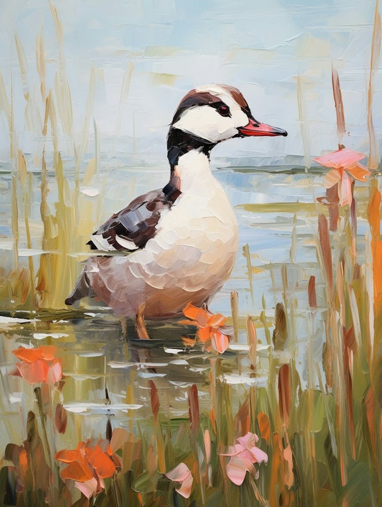 Bird Painting Bufflehead 4