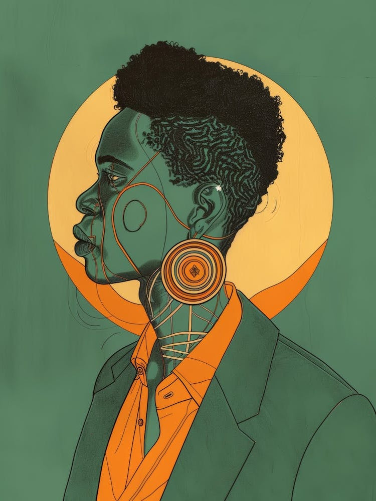 Portrait Of A Black Woman 18