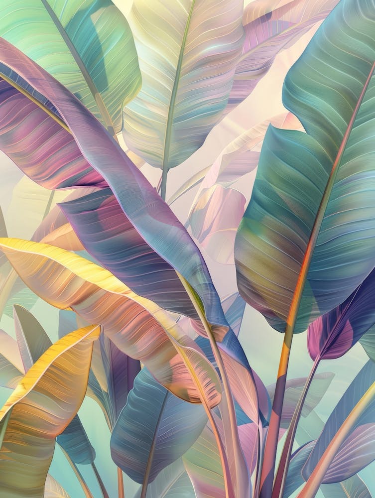 Tropical Leaves 100