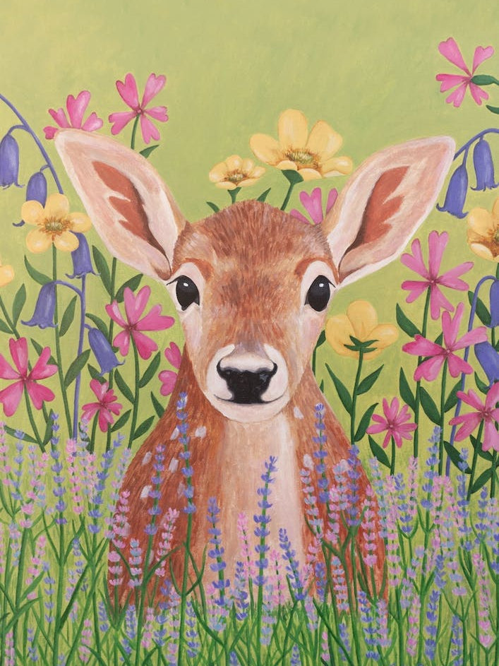 Deer In Garden