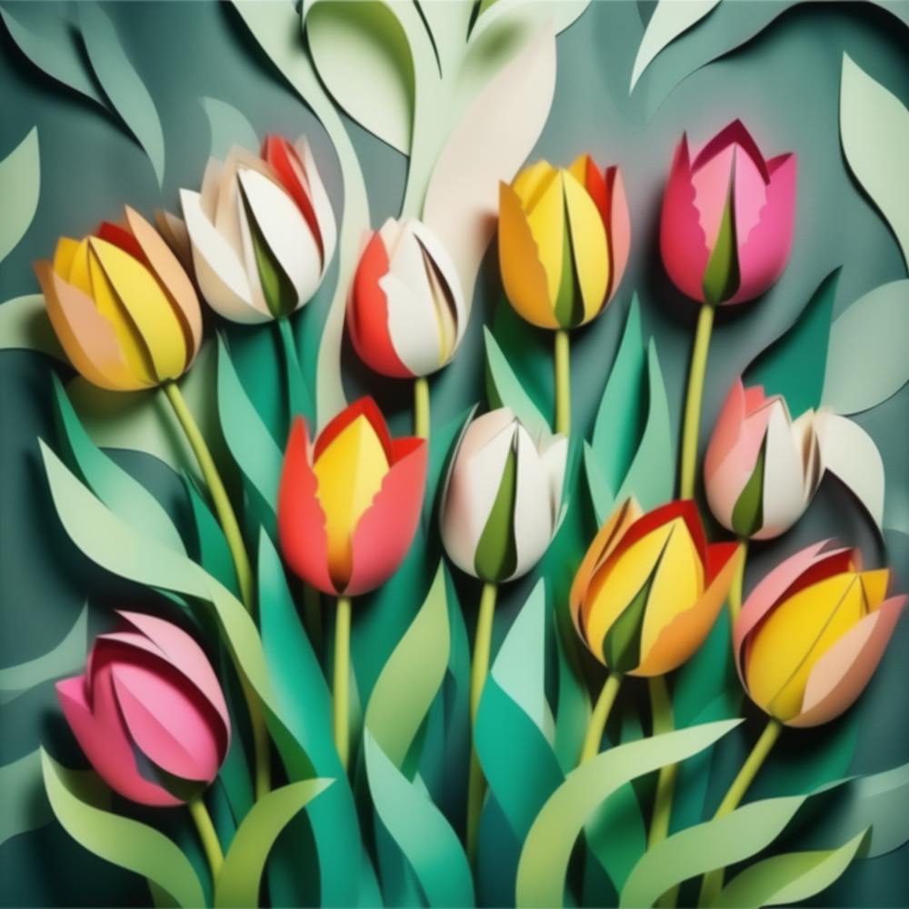 Paper Tulips